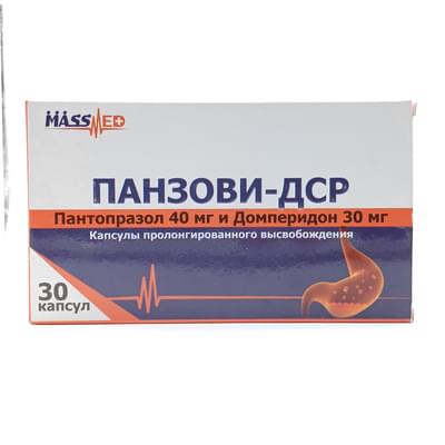 Panzovi-DSR 40 mg + 30 mg №30 kapsulalar (3 blister x 10 kapsula)