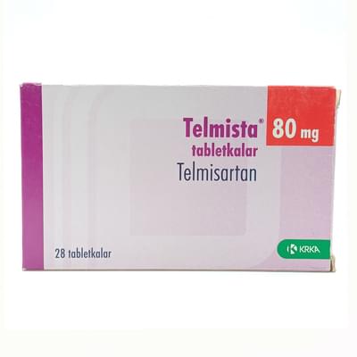 Telmista 80 mg № 28 tabletkalar (4 blister x 7 tabletka)
