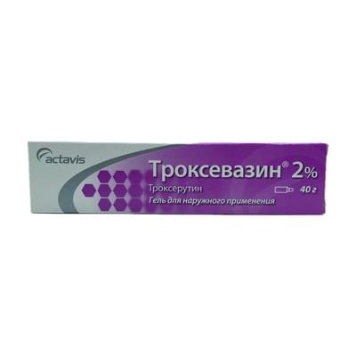 Troxevasin gel D / tashqi. taxminan 2% 40 g (Tuba)