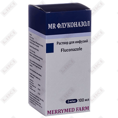 Mer Flukonazol eritmasi D / inf. 2 mg/ml 100 ml (shisha)