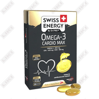 Купить Swiss Energy Omega-3 Cardio Max капсулы №30 (2 блистера х 15 капсул) Swiss Energy Omega-3 Cardio Max капсулы №30 (2 блистера х 15 капсул)