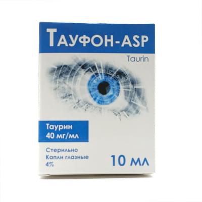 Taufon - ASP ko'z tomchilari. 4% 10 ml (shisha)