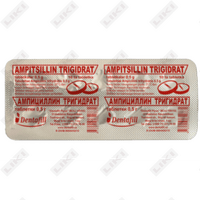 Ampitsillin trihidrat Dentafil tabletkalari 0,5 g №10 (blister)