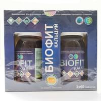 Биофит Кальций таблетки №120 (2 фракона х 60 таблеток)