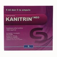 Канитрин Нео раствор д/ин. 1000 мг / 5 мл №5 (ампулы)