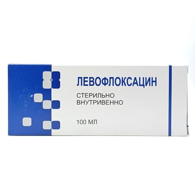 Levofloksatsin Hibey eritmasi D / inf. 100 ml (shisha)