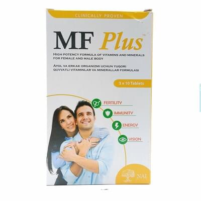 МФ Плюс таблетки №30 (3 блистера х 10 таблеток)