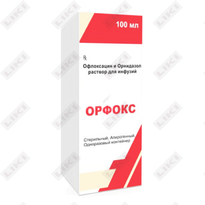 Orfoks (Orfoks) eritmasi D / inf. 100 ml (shisha)
