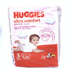 Подгузники Huggies Ultra Comfort для девочек размер 3, 5-9 кг, 21 шт.