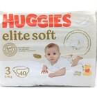 Купить Подгузники Huggies Elite Soft размер 3, 5-9 кг, 40 шт. Подгузники Huggies Elite Soft размер 3, 5-9 кг, 40 шт.