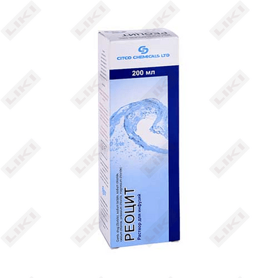 Reotsit eritmasi D / inf. 200 ml (shisha)