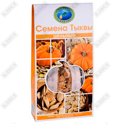 Qovoq urug'lari zamona erta 200 g (paket)