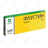 Flustin tabletkalari 20 mg №10 (blister)