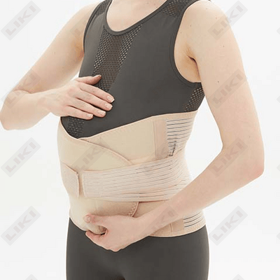 Корсет для похудения до и после родов Inanmedical K-809 бежевый размер L/XL