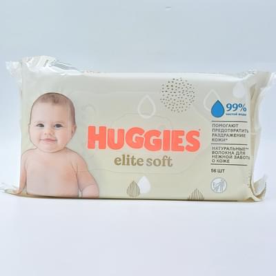 Салфетки влажные Huggies Ultra Comfort 56 шт.