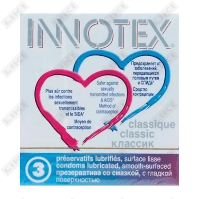 Презервативы Innotex Classic 3 шт.