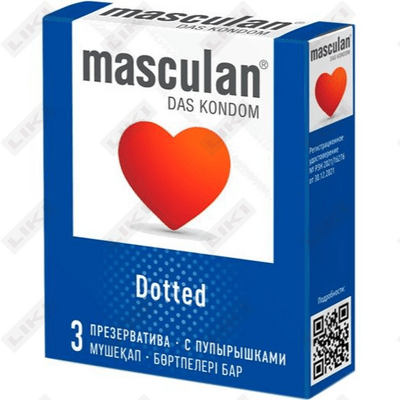 Masculan prezervativlari 3 dona