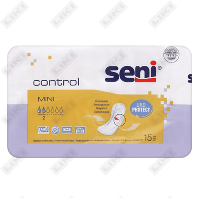 Urologik prokladkalar Seni Control Mini 15 dona