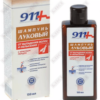 Sotib olish Soch to'kilishi va kellik uchun 911 piyoz qizil qalampir shampuni 150 ml Soch to'kilishi va kellik uchun 911 piyoz qizil qalampir shampuni 150 ml