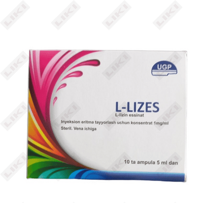 L-lizes konsentrati D/in. 5 ml №10 (2 blister х 5 ampula)