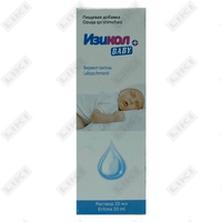 Sotib olish Izikol chaqaloq eritmasi D / vnut. taxminan 20 ml (shisha) Izikol chaqaloq eritmasi D / vnut. taxminan 20 ml (shisha)