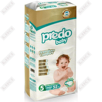 Predo Baby Junior tagliklari hajmi 5, 11-25 kg, 52 dona