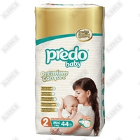 Predo Baby tagliklari hajmi 2, 3-6 kg, 44 dona