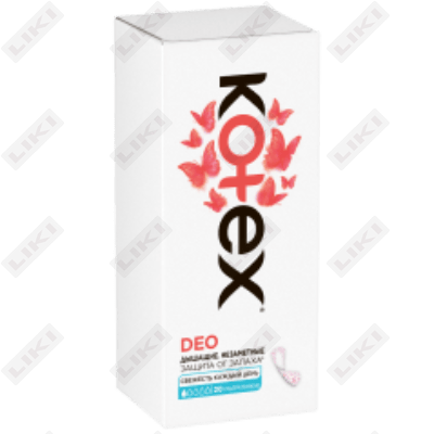 Прокладки ежедневные Kotex Deo Ultraslim 20 шт.