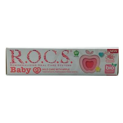 Зубная паста детская R.O.C.S. Baby Яблоко нежный уход 45 г