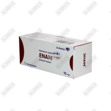 Enam tabletkalari 10 mg №100 (10 blister х 10 tabletka)