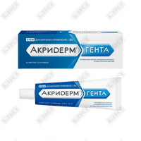Акридерм Гента крем д/наруж. прим. по 30 г (туба)