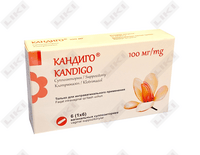 Sotib olish Candigo sham vaginal. 100 mg №6 (blister) Candigo sham vaginal. 100 mg №6 (blister)