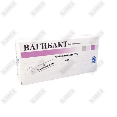 Vagibakt kremi vaginal. 2% 40 g (Tuba)