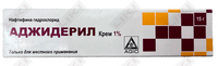 Ajideril kremi D / tashqi. taxminan 1% 15 g (Tuba)