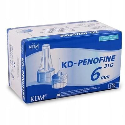 Insulin uchun igna KD-Penofin (KD-Penofin) 30G 6 mm