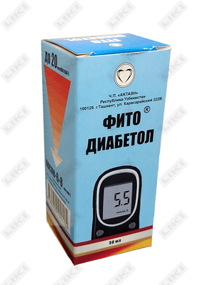 Fitodiabetol siropi 50 ml (shisha)