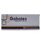 Габатен таблетки покрытые оболочкой по 300 мг №50 (блистер)