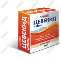Sotib olish Tsevekid tomchilari baqirdi. 10 ml (shisha) Tsevekid tomchilari baqirdi. 10 ml (shisha)