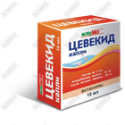 Tsevekid tomchilari baqirdi. 10 ml (shisha)