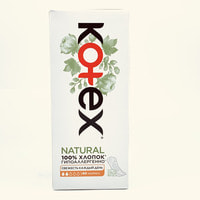 Kunlik prokladkalar Kotex Natural (Koteks Neycheral) Oddiy 40 dona.