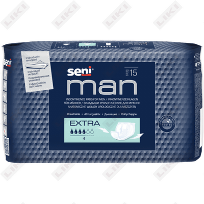 Прокладки урологические Seni Man Extra 15 шт