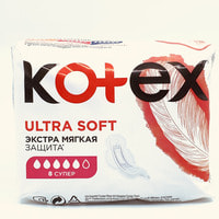 Gigiyenik prokladkalari  Kotex Ultra (Koteks Ultra) Super 8 dona.