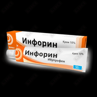 Inforin kremi D / tashqi. taxminan 10% 50 g (Tuba)