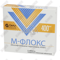 M-Phlox tabletkalari 400 mg №5 (blister)