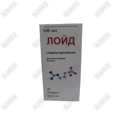 Loyd eritmasi D / inf. 42% 100 ml (shisha)