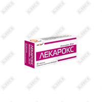 Sotib olish Lekarox tabletkalari 20 mg №30 (3 blister х 10 tabletka) Lekarox tabletkalari 20 mg №30 (3 blister х 10 tabletka)