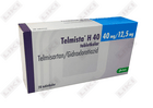 Telmista n 40 mg / 12,5 mg № 28 tabletkalar (4 blister х 7 tabletka)