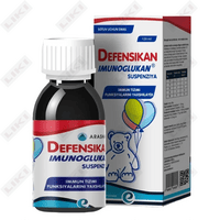Defensikan Imunoglukan suspenziyasi D / vnut. taxminan 120 ml (shisha)