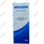 Amoksitsillin Radiks kukuni D / suspenziya. 250 mg / 5 ml 25 g (shisha)