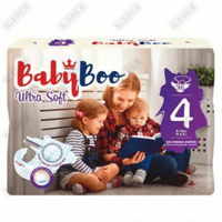 Подгузники для детей BabyBoo Ultra Soft 4 от 8 до 14 кг 36 шт